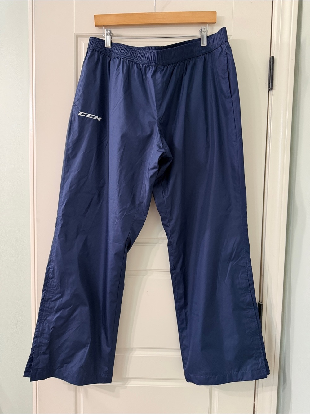 CCM Navy Blue Athletic Pants - Large